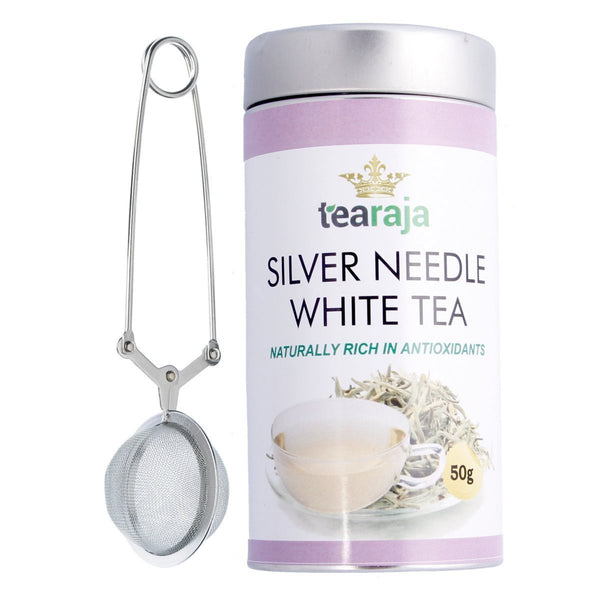 Silver Needle White Tea - Free Tea Infuser